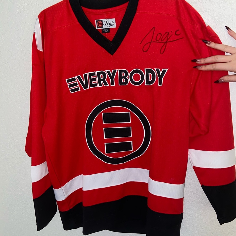 Men’s authentic signed Logic jersey
